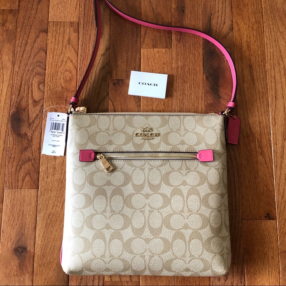 Coach Rowan File Bag in Signature Canvas